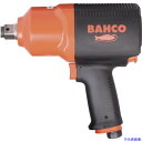 ■BAHCO エアインパクトレンチ 3/4ドライブ ソケット差込角19mm 最大締付トルク2034N・m BPC817(8370850)