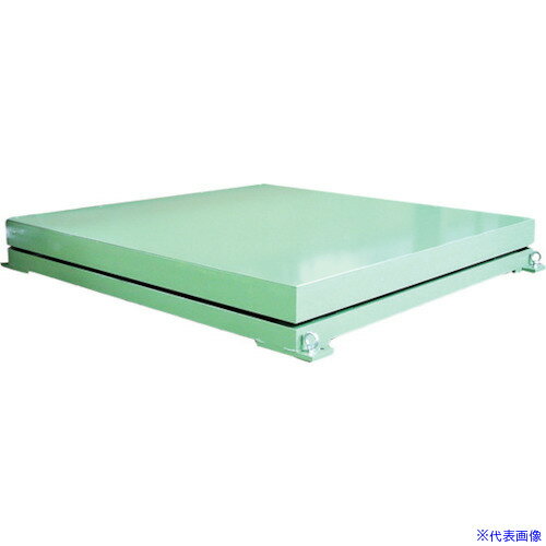 ■SHUZUI デジタル台はかり SS製 0.6T 1200×1200mm SD6001200X1200(8384581)[送料別途見積り][法人・事業所限定][外直送]