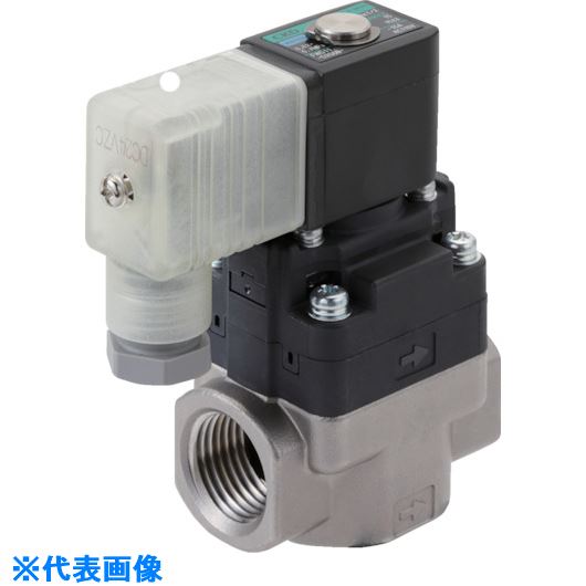 ■CKD　水用小形パイロット式電磁弁 FWD1120AD2CDC24V(8388010)[送料別途見積り][法人・事業所限定][掲外取寄]