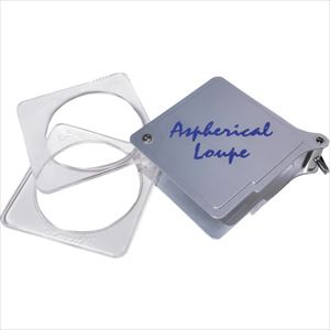 ■リーフ アスフェリカルルーペ 角型 AS02(8481775)[送料別途見積り][法人・事業所限定][外直送]