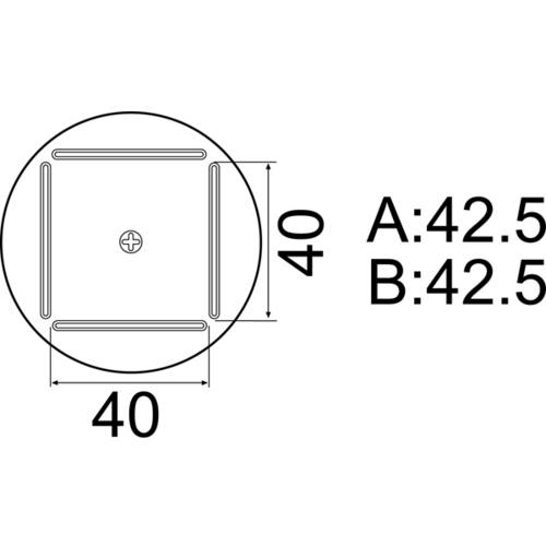 Rakuten - ■白光 ノズル QFP 42.5mmX42.5mm A1215B(8497403)[送料別途お見積り][法人限定][掲外取寄]