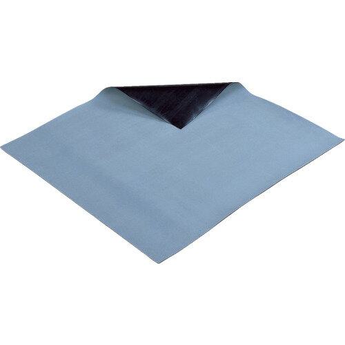 ■HOZAN 導電性カラーマット グレー 1mx1m F712(8499852)