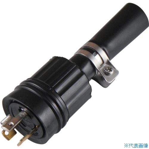 ■アメリカン電機 引掛形 防水形プラグ 接地2P15A250V 3122RW(8501084)[送料別途お...