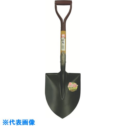 ■金象 短丸 ショベル A柄 000697(8510940)[送料別途お見積り][法人限定][外直送]