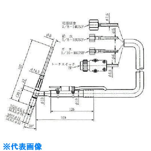 オレンジブック トラスコ中山　TRUSCODAIHEN TIG溶接トーチ 水冷200アンペア 4m 〔品番:AW204〕[ 注番:8512813]特長●水冷式で最もコンパクトなトーチです用途●TIG溶接仕様●定格電流(A)直流：200●定格電流(A)交流：160●使用率(%)：100●冷却方式：水冷●電極径(mm)：1.6、2.4●ケーブル長(m)：4仕様2材質/仕上セット内容/付属品注意原産国（名称）日本JANコード4582132645015本体質量1.6kgオレンジブック トラスコ中山　TRUSCODAIHEN TIG溶接トーチ 水冷200アンペア 4m 〔品番:AW204〕[注番:8512813][本体質量：1.6kg]分類》工事・照明用品》溶接用品》電気溶接機☆納期情報：オレンジブック掲載以外でメーカー直送品（送料元払い）【法人限定＝会社名ご記入お願い致します。】※北海道・沖縄・離島は運賃別途商品も含む