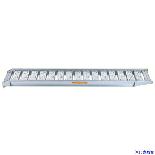 オレンジブック トラスコ中山　TRUSCO昭和 SBA型ブリッジ2個1組 全長3020mm 有効幅400mm 〔品番:SBA300405.0〕[ 注番:8515470]特長●最も汎用性の高いアルミブリッジです。●0.5トン用から5トン用まで豊富にラインアップしています(掲載以外にも)。用途●農業機械や建設機械をトラックに積み込むための道板です。仕様●最大使用質量(kg/セット)：5000●全長(mm)：3020●有効幅(mm)：400●全高(mm)：213仕様2材質/仕上●アルミニウム合金(A7003S-T5)セット内容/付属品注意原産国（名称）日本JANコード4543820160616本体質量93kgオレンジブック トラスコ中山　TRUSCO昭和 SBA型ブリッジ2個1組 全長3020mm 有効幅400mm 〔品番:SBA300405.0〕[注番:8515470][本体質量：93kg]《包装時基本サイズ：30200×5300×2130》〔包装時質量：47kg〕分類》工事・照明用品》はしご・脚立》アルミブリッジ☆納期情報：メーカー直送品【法人限定＝会社名ご記入お願い致します。】
