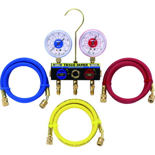 ■タスコ R22マニホールドキット TA120K2(8520970)[送料別途お見積り][法人限定][掲外取寄]