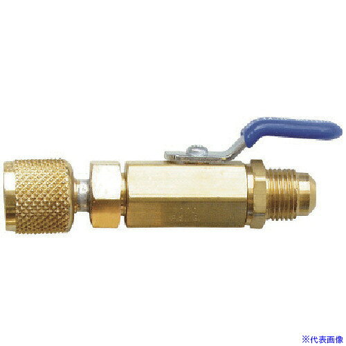 オレンジブック トラスコ中山　TRUSCOAsada ボールバルブ 3/8 メス×3/8 オス 〔品番:Y93846〕[ 注番:8521310]特長用途●冷媒放出防止。仕様●サイズ：3/8メス×3/8オス仕様2材質/仕上●本体：真鍮●ハンドル：鋼板●ハンドルカバー：樹脂●パッキン：樹脂セット内容/付属品注意原産国（名称）アメリカJANコード4991756159073本体質量181gオレンジブック トラスコ中山　TRUSCOAsada ボールバルブ 3/8 メス×3/8 オス 〔品番:Y93846〕[注番:8521310][本体質量：181g]分類》環境改善用品》暑さ対策用品》エアコン☆納期情報：メーカー取り寄品（弊社より発送）