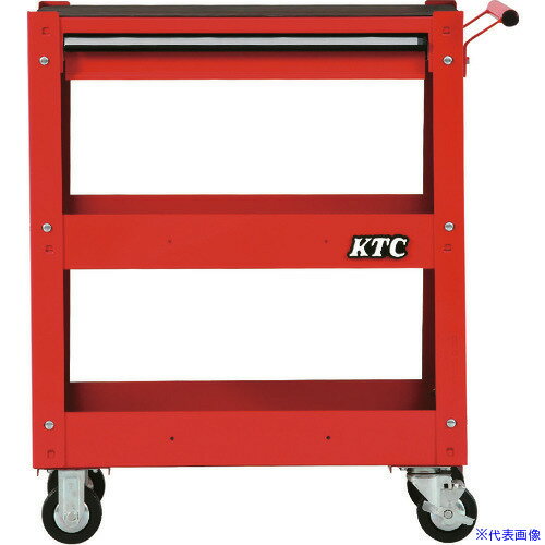 ■KTC ワゴン(3段1引出し) 間口715×奥行410×高さ880mm SKX2613(8521395)[送料別途お見積り][法人限定]