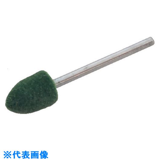 ■MURAKO フェルトミニホイール 外径15幅20軸径3 砲弾型 青棒含浸タイプ MSF1520HB(8526150)×10[送料別..