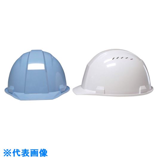 ■DIC A-01V型ヘルメット 白 HA1内装KP付 A01VWKP(8537260)[送料別途お見積り][法人限定][外直送]