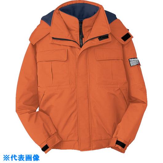 ■コーコス 透湿防水ブルゾン8800 12オレンジ LL 880012LL(8539481)[送料別途お見積り][法人限定][掲外..