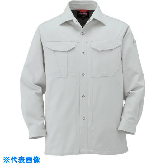 ■コーコス 長袖シャツA−1748 3プラチナSL4L A174834L(8540339)[送料別途お見積り][法人限定][掲外取寄]