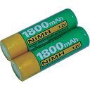■ALINCO ニッケル水素バッテリー 1.2V920mAh2本入り EBP57N(8548174)