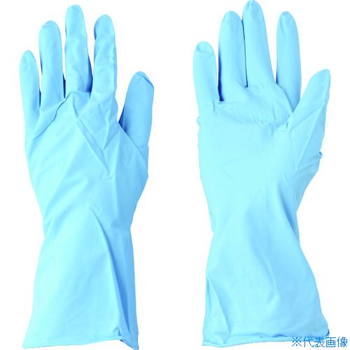 ■川西 ニトリルうす手袋 1P Lサイズ 2052L(8548867)