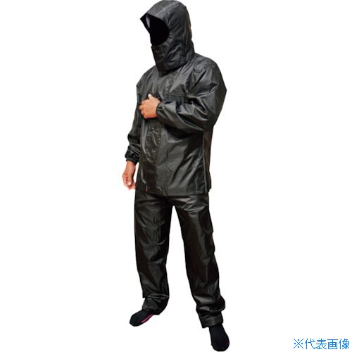 ■トオケミ ニューバリューレインスーツ ブラック3L 7705BK3L(8550250)