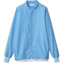 ■サンペックス クールフリーデ 男女兼用食品工場向け長袖ジャンパー サックス S CD682S(8552204)