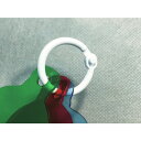 ■TRUSCO 樹脂製カードリング 3.0mmXΦ20mm 10個入 TKRJ20(8552502)