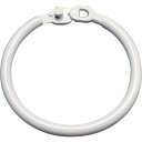 ■TRUSCO 樹脂製カードリング 5.0mmXΦ50mm 10個入 TKRJ50(8552507)