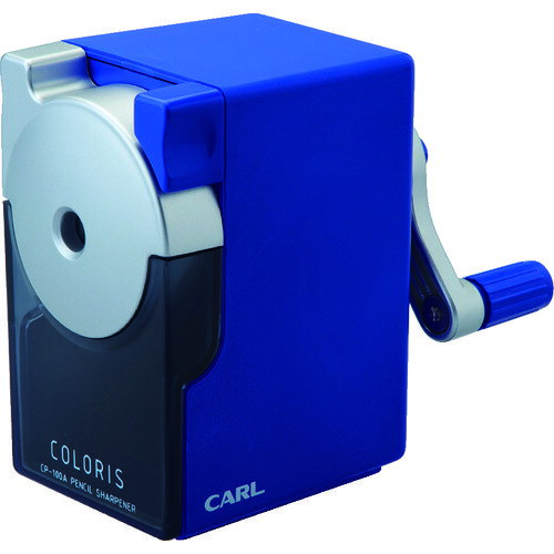 オレンジブック トラスコ中山　TRUSCOカール 鉛筆削り カラリス CP−100A−B ブルー 〔品番:CP100AB〕[ 注番:8553197]特長●デスクの上でも場所を取らないコンパクトサイズです。●芯の太さを調節できる2段階芯調節機能付きで、用途に応じて0.5mm、0.9mm（目安）を選べます。●削る鉛筆の表面に傷がつかないようにゴム製チャックを使用しています。●鉛筆が削りあがると、ハンドルが軽くなるムダ削り防止機能付です。仕様●色：ブルー●幅(mm)：60●奥行(mm)：122●高さ(mm)：104仕様2●2段階芯調整機能材質/仕上●ABS、POM、GPPSセット内容/付属品注意原産国（名称）中国JANコード4971760104160本体質量234gオレンジブック トラスコ中山　TRUSCOカール 鉛筆削り カラリス CP−100A−B ブルー 〔品番:CP100AB〕[注番:8553197][本体質量：234g]《包装時基本サイズ：125×62×107》〔包装時質量：275g〕分類》オフィス・住設用品》文具・事務用品》筆記具☆納期情報：仕入れ先通常在庫品 (欠品の場合有り)