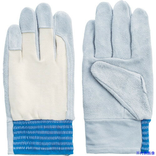 オレンジブック トラスコ中山　TRUSCO富士グローブ 牛床革手袋(袖口ゴムタイプ) No.12 LL 〔品番:1210〕[ 注番:8555162]特長●耐久性に優れハードワークに最適です。●通気性の良い甲メリヤスです。●上質の牛床革を使用...