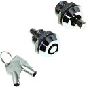 ■TRUSCO シリンダー錠 プッシュロックミニ Φ15—20 板厚1〜6mm CLCA160(8555879)