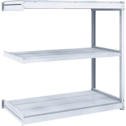 ■TRUSCO TUG型軽中量棚200kg連結 1240X624XH1200 3段 TUG20044L3B(8557843)[法人限定][直送元]