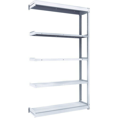 オレンジブック トラスコ中山　TRUSCOTRUSCO TUG型軽中量棚200kg連結 1240X324XH2100 5段 〔品番:TUG20074K5B〕[ 注番:8557992]特長仕様●間口(mm)：1200●奥行(mm)：340●高...