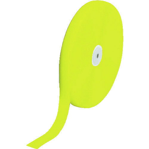 ■TRUSCO マジックテープ 縫製用A側 25mm×25m 蛍光イエロー TMAH2525LY(8560768)