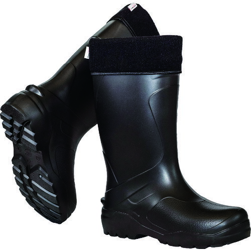 オレンジブック トラスコ中山　TRUSCOCamminare EVA防寒長靴 Explorer 27.5 ブラック 〔品番:KEXC4527.5〕[ 注番:8562285]特長●高品質なEVAを使用した超軽量の防寒長靴です。●保温性が高く蒸れにくいインナーとの二重構造で快適な状態を保ちます。●特許を取得した滑りにくい靴底はハードな環境に対応します。仕様●寸法(cm)：27.5●色：ブラック●靴丈(cm)：39.5●UK(イギリス)規格サイズ：10.5●EU(ヨーロッパ)規格サイズ：45仕様2●-30℃仕様材質/仕上●胴部・底部:EVA●インナー:フェルトセット内容/付属品注意原産国（名称）ポーランドJANコード5902022153007本体質量880gオレンジブック トラスコ中山　TRUSCOCamminare EVA防寒長靴 Explorer 27.5 ブラック 〔品番:KEXC4527.5〕[注番:8562285][本体質量：880g]《包装時基本サイズ：560×400×165》〔包装時質量：1000g〕分類》保護具》安全靴・作業靴》長靴☆納期情報：仕入れ先通常在庫品 (欠品の場合有り)