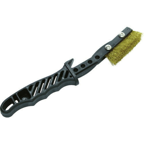 ■TRUSCO チャンネルブラシ EグリップI型 真鍮線 TEBIBR(8563534)