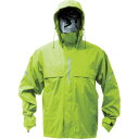 ■TRUSCO ベンチレーション(通気口)付レインスーツ ライム LL TRW36084LL(8564332)