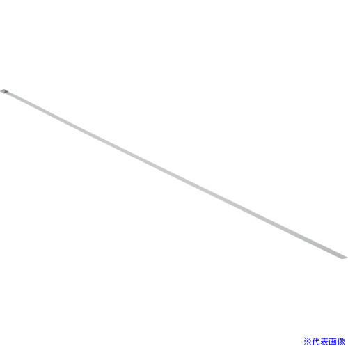 Rakuten - ■PANDUIT MLTタイプ 自動ロック式ステンレススチールバンド SUS316 幅12.7mm 長さ434mm 50本入り MLT4EH−LP316 MLT4EHLP316(8567540)[送料別途お見積り][法人限定][メーカー取寄]