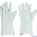 ■トワロン まとめ買い 牛床革手袋 108-A半長 (10双入) 108AL(8570583)