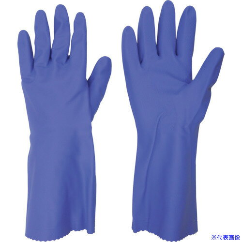 ■ビニスター 塩化ビニール手袋 ソフトエース箱入り バイオレット L 735VL(8571981)×100[送料別途お見積り][法人限定][掲外取寄]
