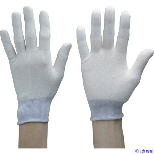 ■トワロン インナー手袋 長繊維下履き手袋 3L (10双入) NOSO0013L(8576023)×24[送料別途お見積り][法人..