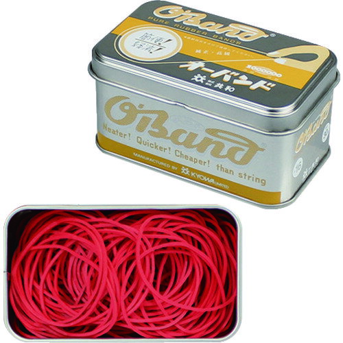 ■オーバンド シルバー缶 30g #16 レッド GG040RD(8580824)