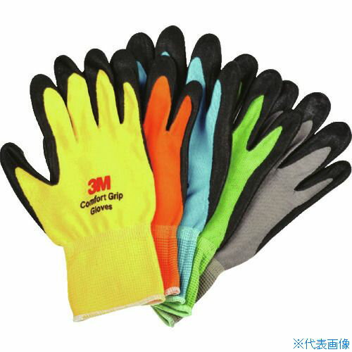 ■3M 一般作業用コンフォートグリップグローブ 5色セット XLサイズ GLOVE5SETXL(8591097)