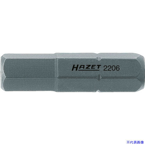 ■HAZET ビット(差込角8mm) 対辺7mm 22067(8594011)[送料別途見積り][法人・事業所限定][掲外取寄]