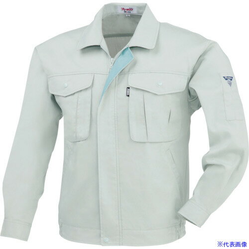 ■XEBEC 長袖ブルゾン1294−20−L グレー 129420L(8610913)[送料別途お見積り][法人限定][掲外取寄](4.0)