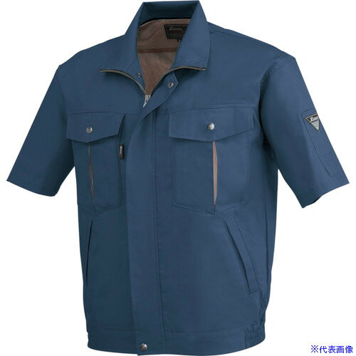 オレンジブック トラスコ中山　TRUSCOXEBEC 半袖ブルゾン1351−10−4L コン 〔品番:1351104L〕[ 注番:8611306]特長●無地カラーのシンプルなデザインで、大きな胸ポケットや左袖のペン差しのほか、ブルゾンには半袖・長袖ともに、便利な内ポケットも付いています。●ブルゾン・シャツともに、幅広い職場に対応できる4色展開です。用途●作業全般仕様●色：コン●着丈(cm)：71●胸囲(cm)：127●袖丈(cm)：27●肩幅(cm)：56.5仕様2●形状安定加工●防縮防シワ加工●吸汗性抜群●通気性抜群●伸縮素材●速乾性抜群●ソフト風合い材質/仕上●綿100%セット内容/付属品注意原産国（名称）中国JANコード4991714262982本体質量480gオレンジブック トラスコ中山　TRUSCOXEBEC 半袖ブルゾン1351−10−4L コン 〔品番:1351104L〕[注番:8611306][本体質量：480g]《包装時基本サイズ：500×350×14》〔包装時質量：480g〕分類》保護具》作業服》作業服☆納期情報：メーカー取り寄品（弊社より発送）