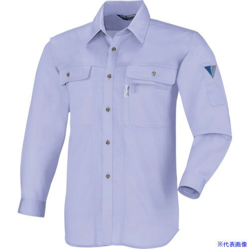 ■XEBEC 長袖シャツ1443−47−4L ラベンダー 1443474L(8611481)[送料別途お見積り][法人限定][掲外取寄](4.0)