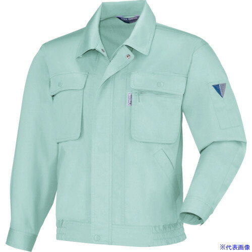 ■XEBEC 長袖ブルゾン1444−60−3L グリーン 1444603L(8611515)[送料別途お見積り][法人限定][掲外取寄]