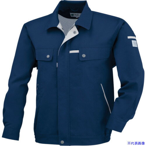 ■XEBEC 長袖ブルゾン1554−19−S ディープネイビー 155419S(8612487)[送料別途お見積り][法人限定][掲外取寄](4.0)