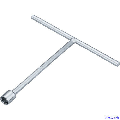 オレンジブック トラスコ中山　TRUSCOTONE トルク検査機 T形レンチ 対辺寸法9mm 全長254mm ハンドル200mm 〔品番:TW09HP〕[ 注番:8642908]特長●ハンドルとソケット部が一体です。●ソケット部は六角形状で...