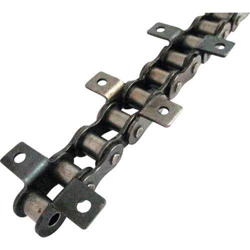 ■KANA 資材 アタッチ付チェン3M(120L) 列数：1 適合チェンNO.25.4 803LK1T(8676929)[送料別途お見積り]..