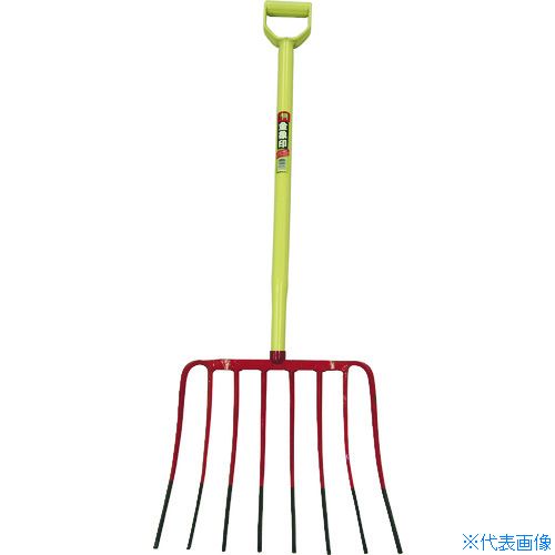 ■金象 パイプ柄ガーベル 8本爪 009090(8681908)[送料別途お見積り][法人限定]