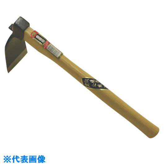 ■金象 鍛造片手 唐鍬 柄付 152215(8682121)[送料別途お見積り][法人限定][外直送]