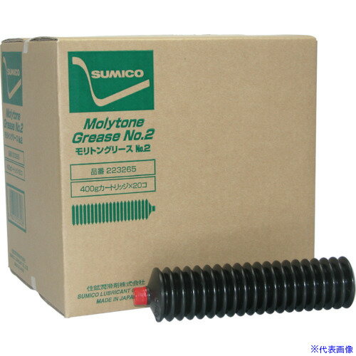 オレンジブック トラスコ中山　TRUSCO住鉱 グリース(高荷重用ベントングリース) モリトングリースNo.2 400g 〔品番:223265〕[ 注番:8682273]特長●耐熱性や化学的安定性に優れた無機系ベントンを増ちょう剤に採用し、二硫化モリブデンを配合したグリースです。●モリスピードグリスの二硫化モリブデン配合濃度を高くした高荷重用の耐候・耐久グリースです。用途●荷役設備機械(コンベヤ、クレーン、アンローダなど)の軸受、摺動部など。●機械・部品寿命や給脂間隔の延長を目的とした使用。仕様●容量(g)：400●容量(kg)：0.4仕様2材質/仕上セット内容/付属品注意原産国（名称）日本JANコード4906725223228本体質量0.4kgオレンジブック トラスコ中山　TRUSCO住鉱 グリース(高荷重用ベントングリース) モリトングリースNo.2 400g 〔品番:223265〕[注番:8682273][本体質量：0.4kg]《包装時基本サイズ：248×55×55》分類》化学製品》化学製品》グリス・ペースト☆納期情報：仕入れ先通常在庫品 (欠品の場合有り)