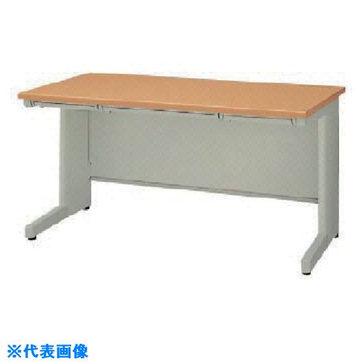 ■NAIKI 平デスク NED型/天板:ライトバーチ木目 本体:ウォームホワイト/W800×D700×H700 NED087FAWL(8685..